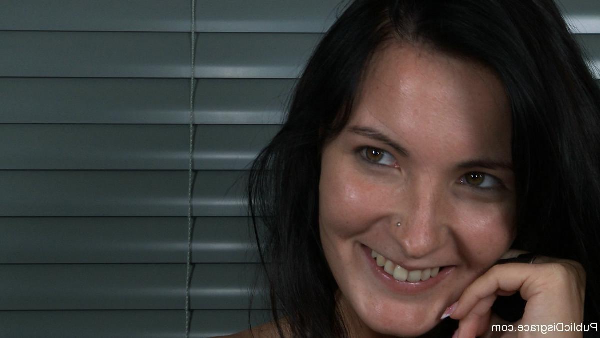 24P Super Hot Euro Babe Disgraced in the Streets
