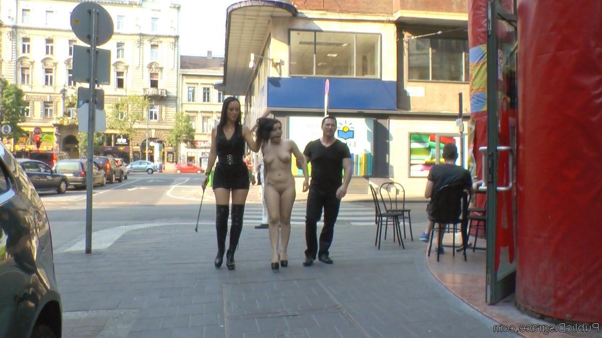 20P Chiara Diletto is back on Public Disgrace and ready for another brutal humiliati