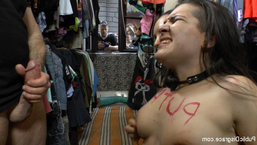 15P Chiara Diletto is back on Public Disgrace and ready for another brutal humiliati