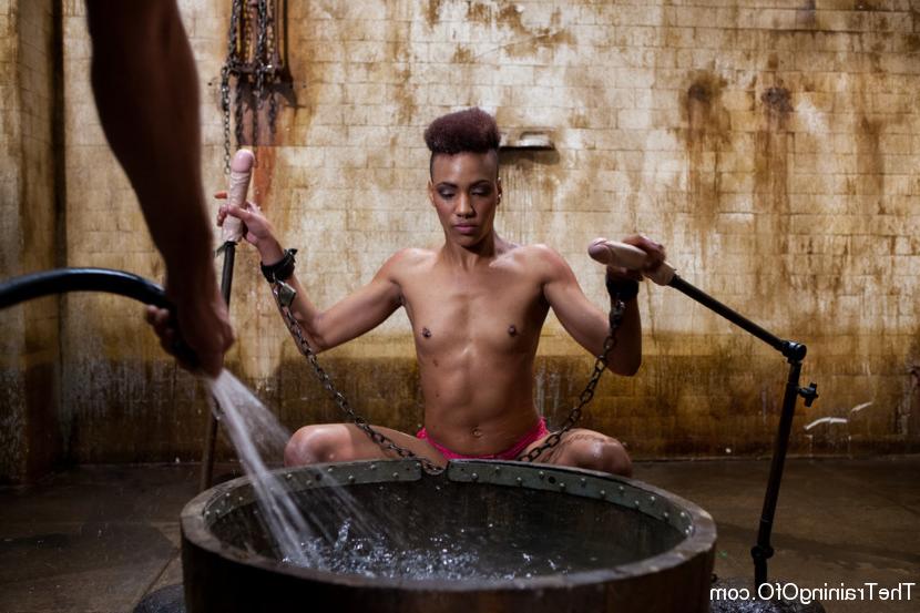 15P Black girl Nikki Darling is trained to endure cruel punishments!