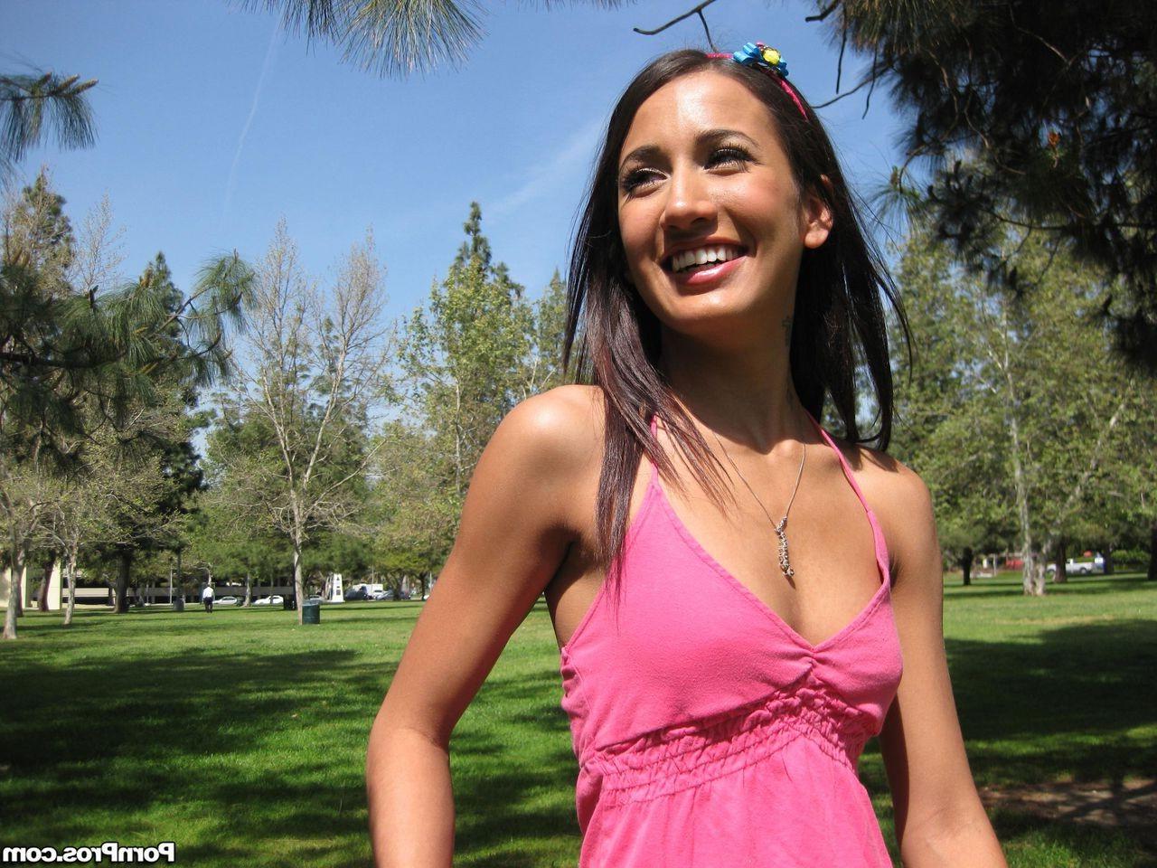 16P Amia Moretti gets a rough treatment from a guy