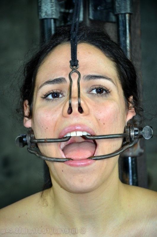 16P PD Makes Zayda Cry. One look at the implements that PD has laid out in front of 