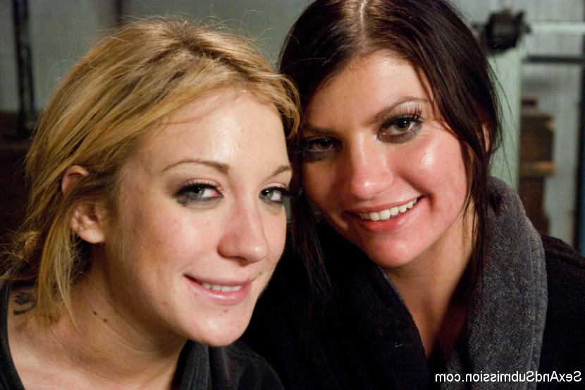 20P Cassandra Nix and gf captured by to endure rough bondage sex