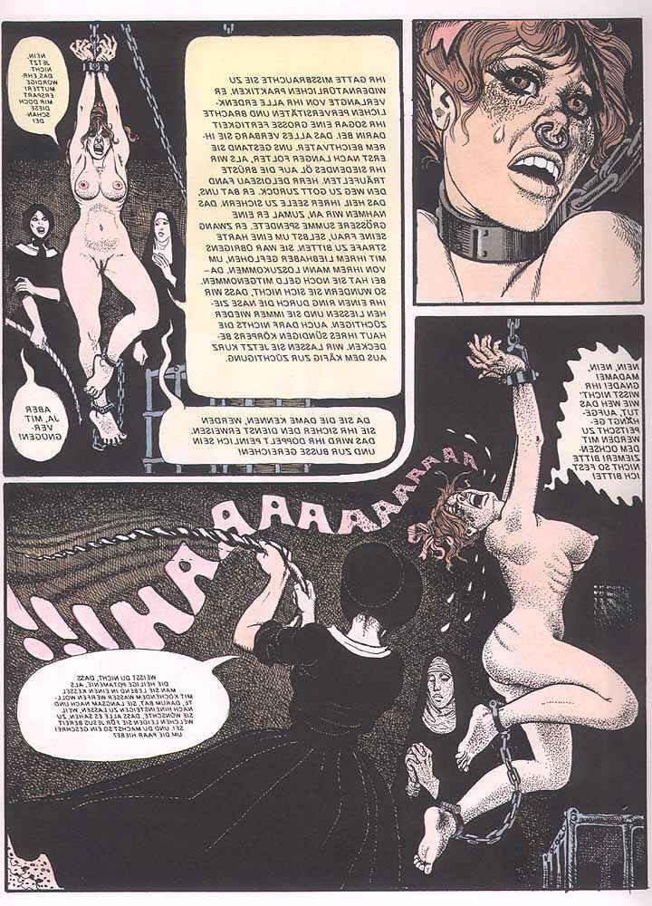 15P classic evil bondage and brutal torment comic