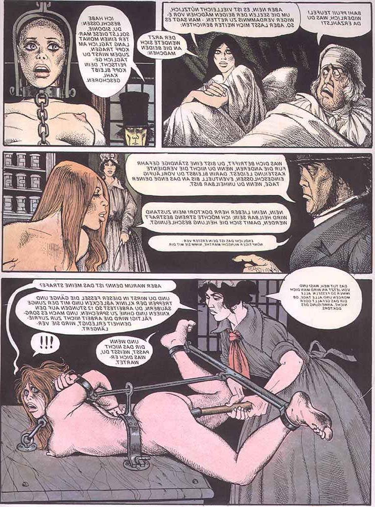 15P classic evil bondage and brutal torment comic