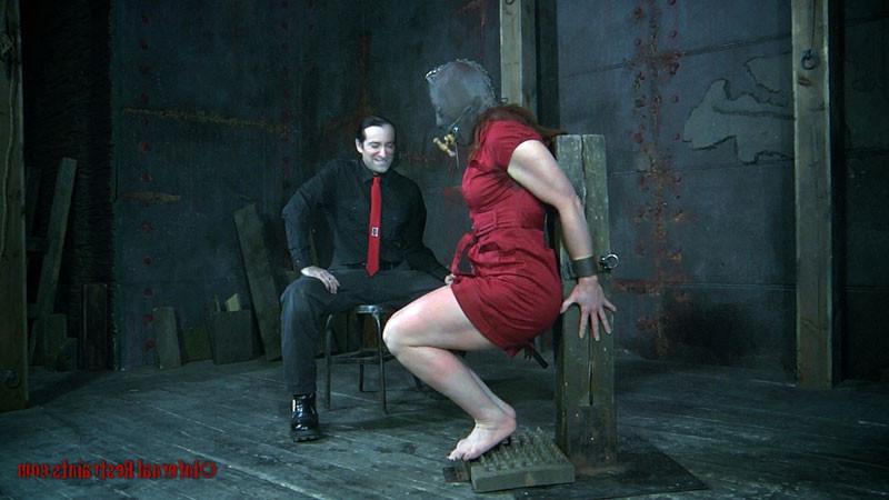 15P Catherine DeSade is terrified of the look of things. It is a dark room with no 