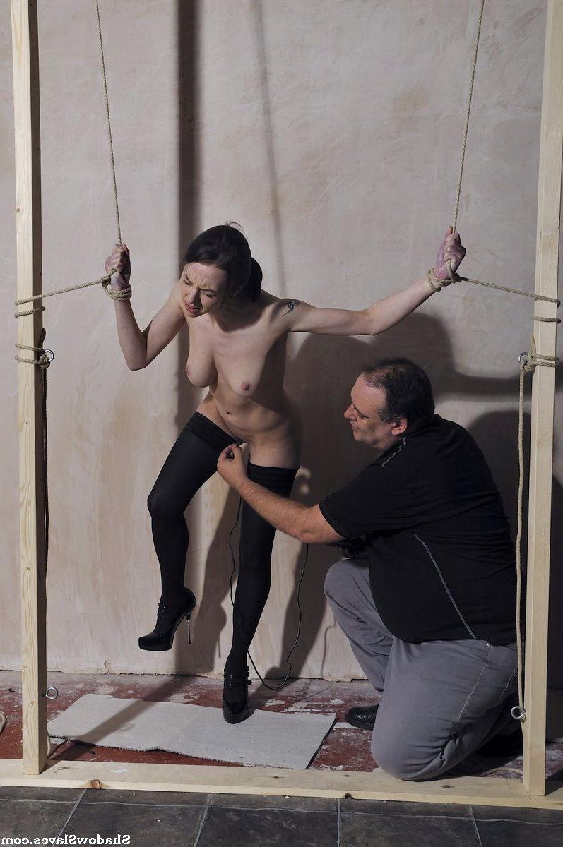 16P Extreme cattleprod electro torture of uk slavegirl Emily Sharpe in bdsm and extr