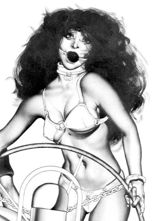 15P evil female brutal dungeon bondage fetish art