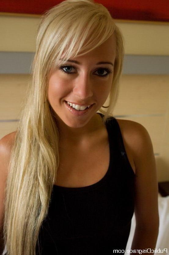 15P Excited blonde bondaged hard and having rough sex outside
