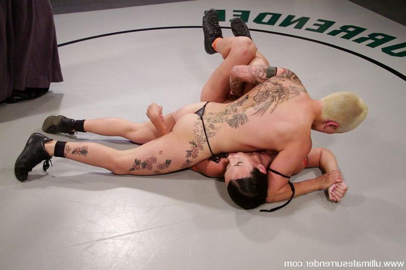 15P Naked Gymnast defeated and fucked in brutal wrestling.