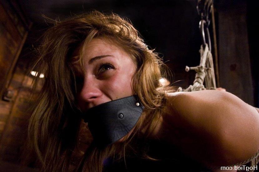 15P Ass hooked slut rope bound and vibed
