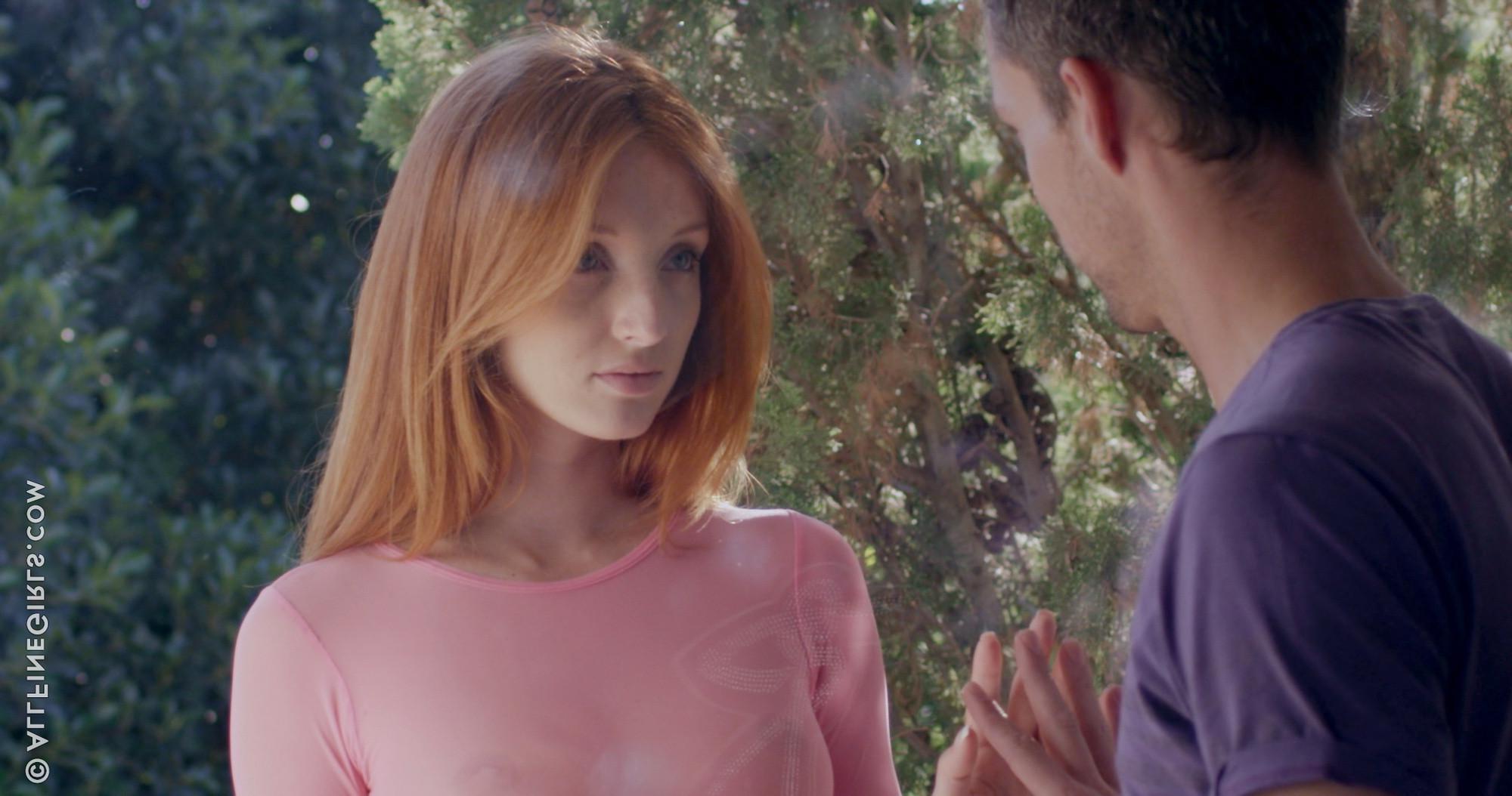 15P Beautiful redhead fucks her bf