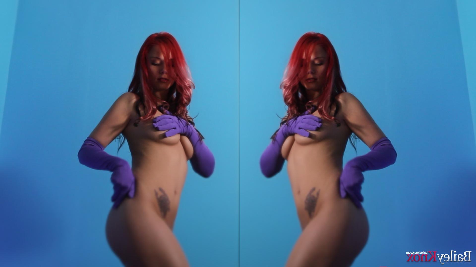 16P Bailey Knox poses like a Jessica from Roger Rabbit film