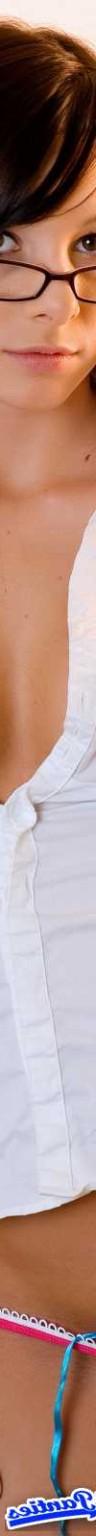 18P Kayden lace up panties and glasses