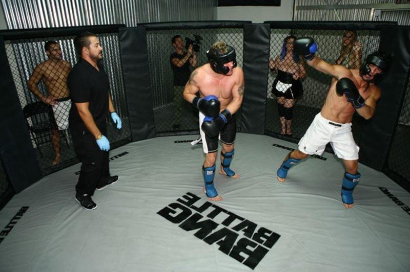 12P Mma guys fighting to fuck pornstar Alexia Rae