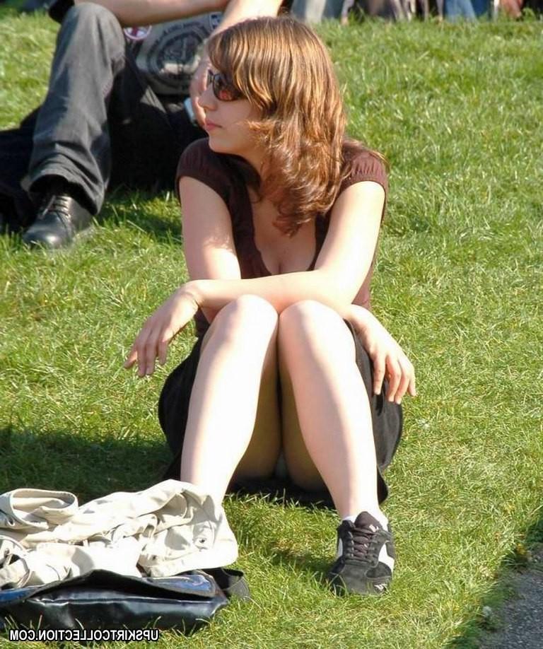 15P Mouth watering free gallery with upskirt voyeurs