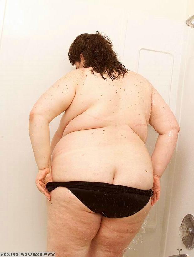 16P huge fat BBW woman in bikini with big tits