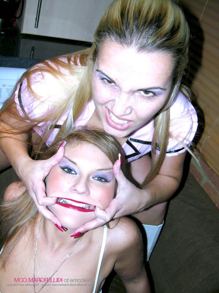 16P Lesbian Threesome Turns into a Sex Toy Freak Show