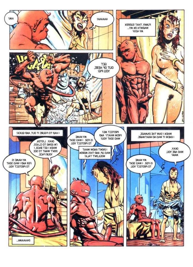 15P brutal demon sex comics