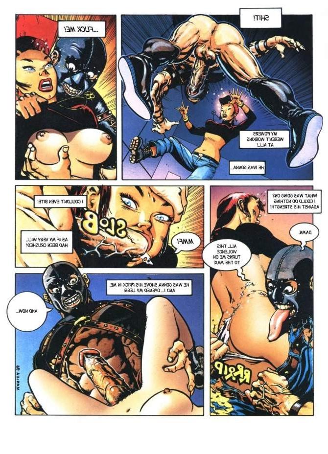 15P brutal demon sex comics
