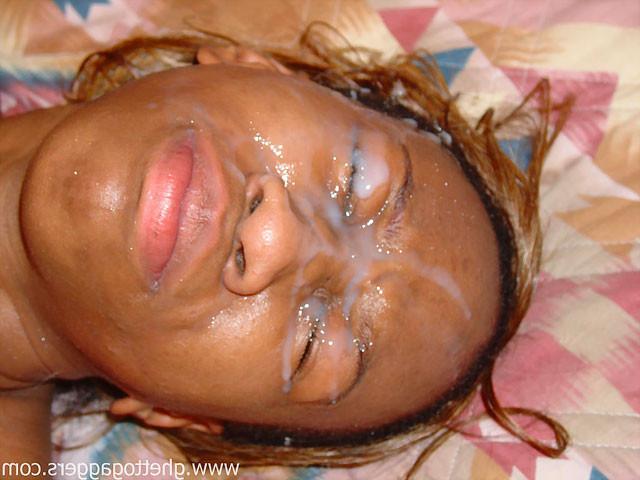 15P Ghetto broad gets her throat pounded before begging for cum