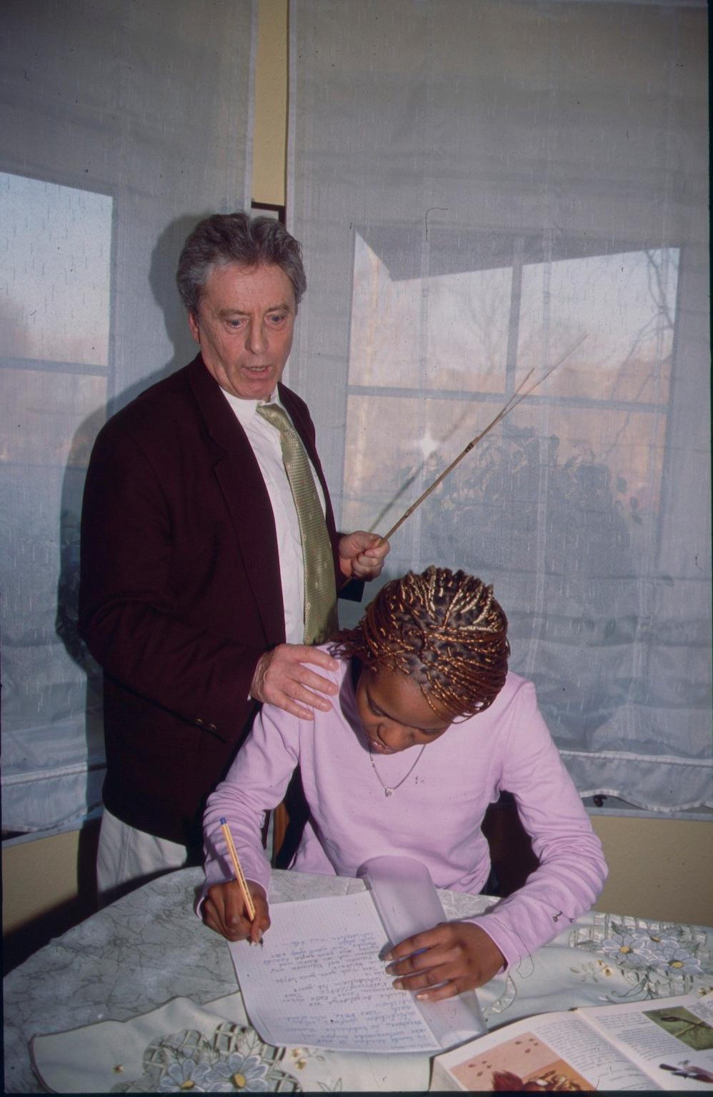 15P Black girl caning and palm spanking of ebony slaveslut