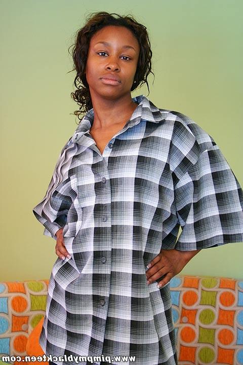 16P Sexy ghetto teen in fishnets takes a hard black cock doggie style