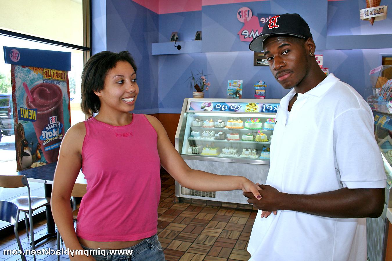 17P Ghetto black gal pimped and poked thoroughly by colossal black meat