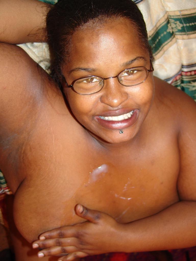 16P Thick ebony Naughtya get frisky and takes a white cock in her cooze by humping i
