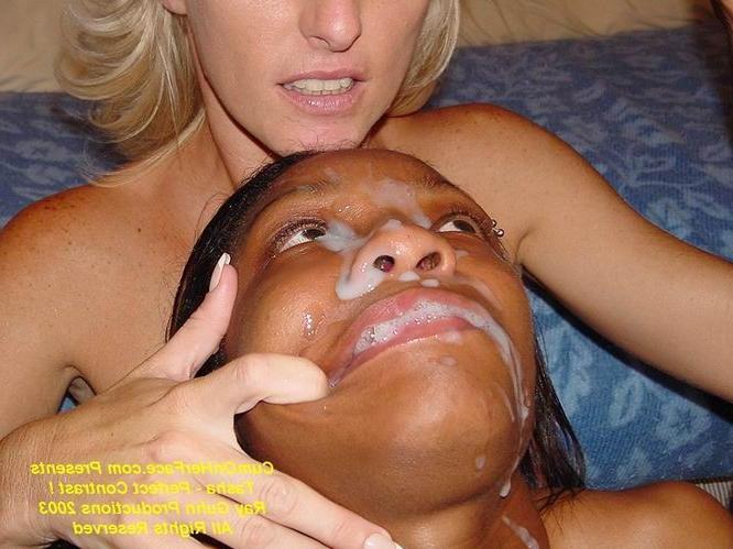 11P Black girl getting a nasty facial