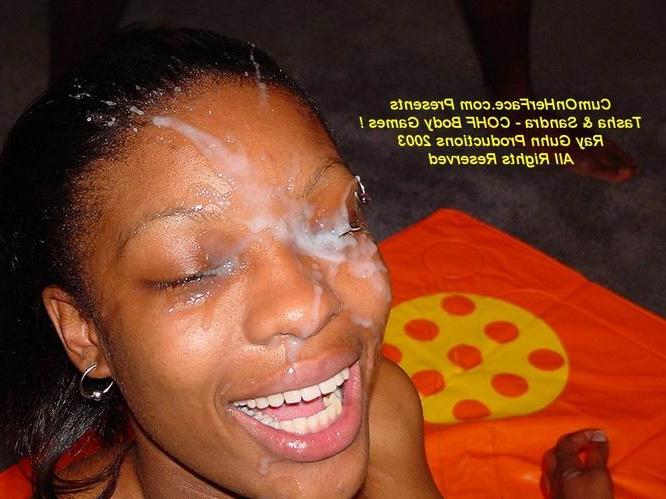 16P Black girl messy facial