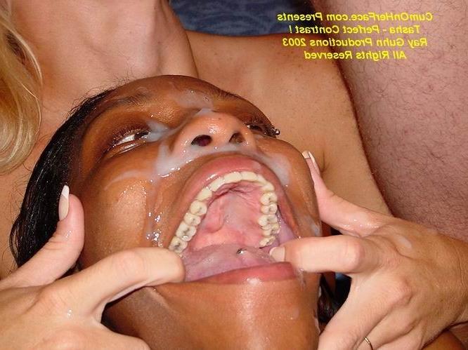 16P Black girl getting a facial