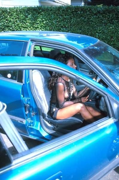 20P Black Teen Upskirt