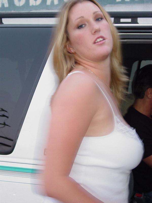 16P blonde bbw teen fucking with two old cocks for money