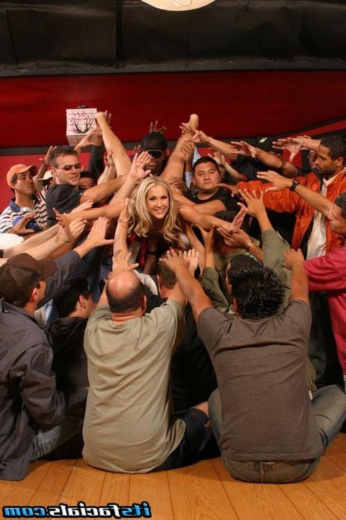 17P Blonde babe in hot facial fetish gangbang hardcore sex