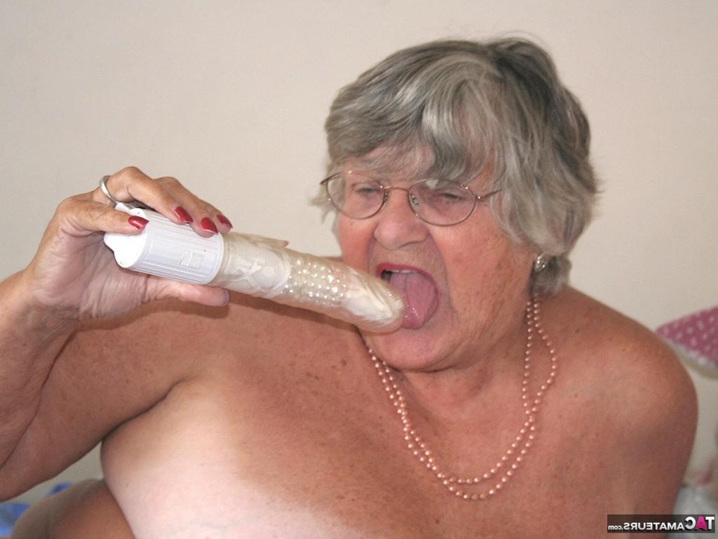20P Grandma Libby starts off looking all sweet and demure in this pr