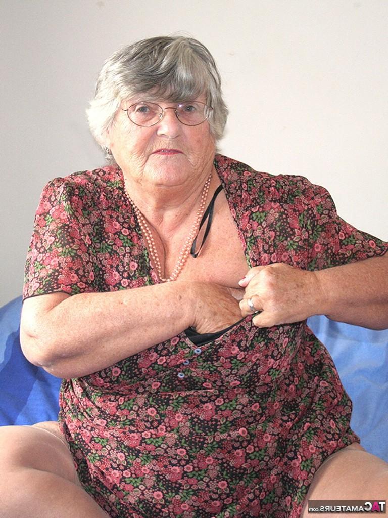 20P Grandma Libby starts off looking all sweet and demure in this pr