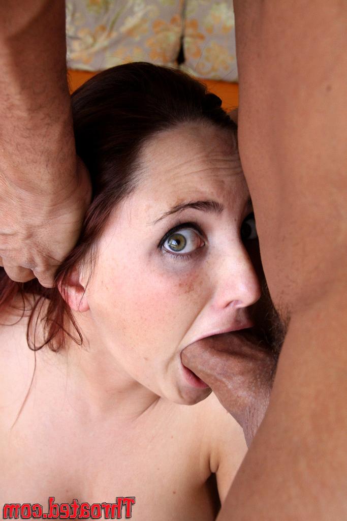 12P Hope Howell gets thick cock shoved down her throat