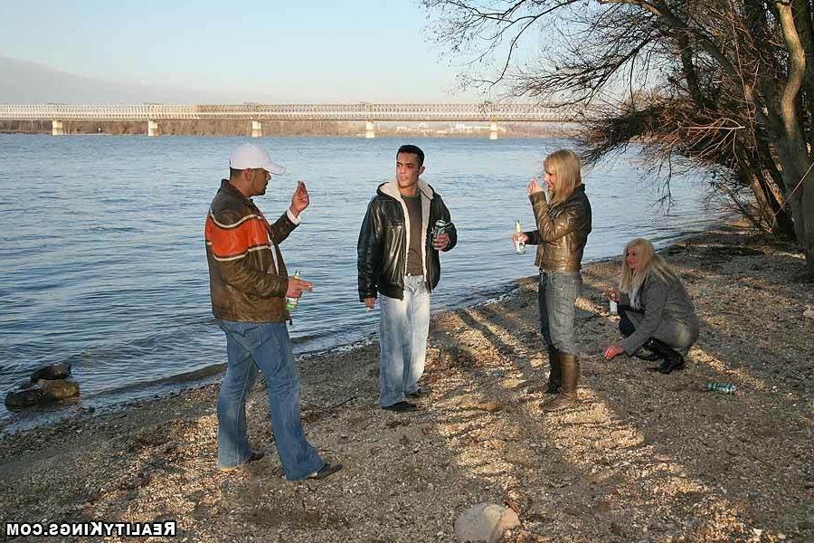 12P 12 pics and 1 movie of Vyctoria from Euro Sex Parties