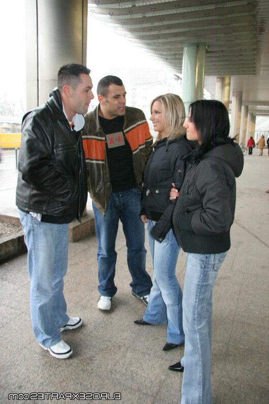 12P 12 pics and 1 movie of Brigitte from Euro Sex Parties