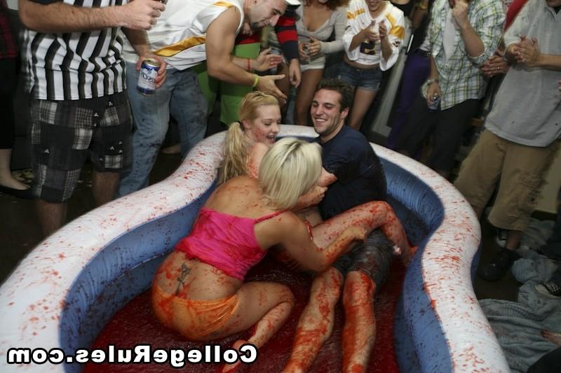 15P College hottie is fucked in a hardcore threesome