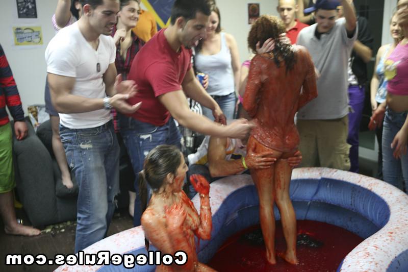 15P Drunk college girl rides on black cock after blowjob