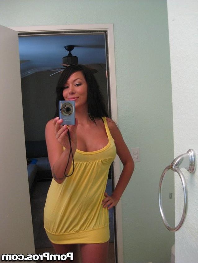16P brunette chick riding big cock like a real cowgirl