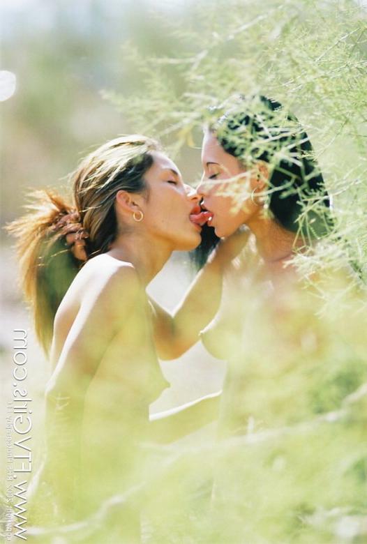12P Two lesbians: Outdoor upskirt