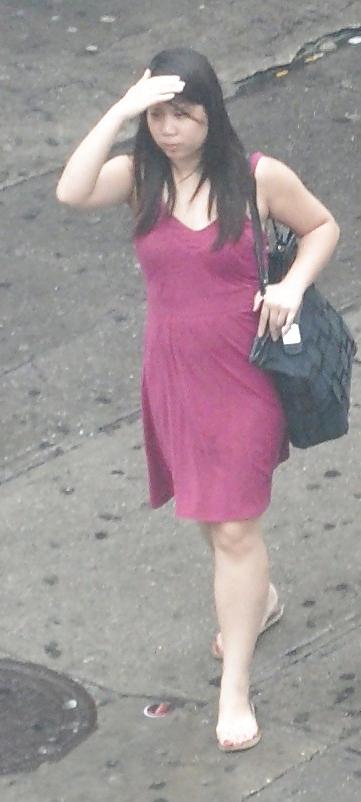 9P New York Asian Street Girls
