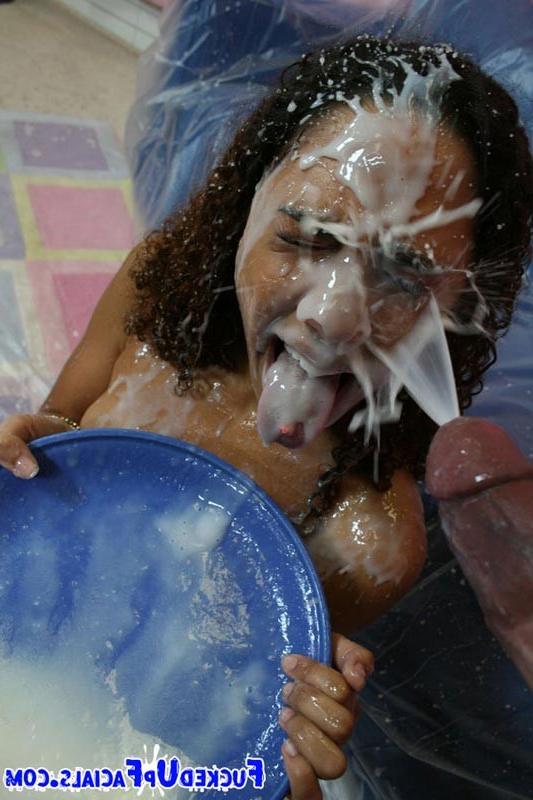 16P Hot latina sucks and fucks hard until huge bukkake