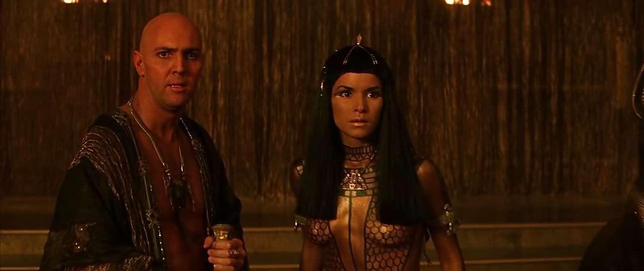 16P Patricia Velasquez showing her nice tits and ass in movie