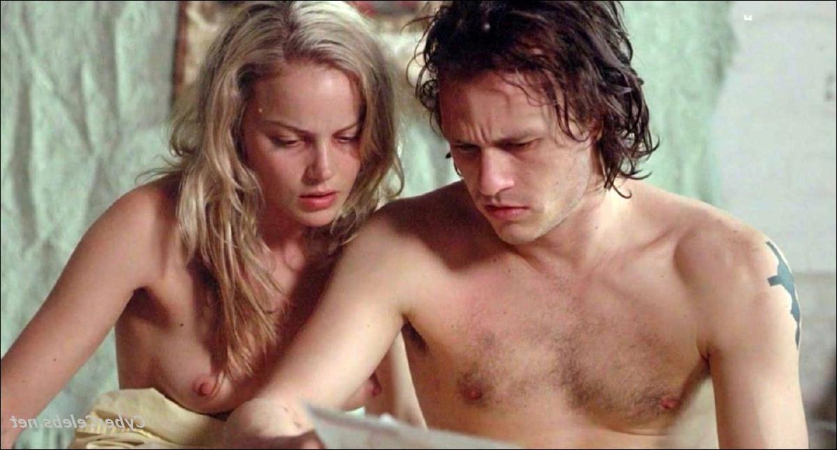 15P Abbie Cornish gets naked with Heath Ledger in the movie Candy