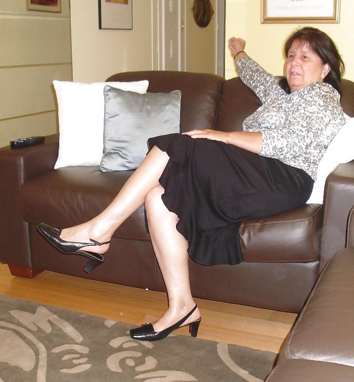 25P Rosemary sexy legs and upskirt 8