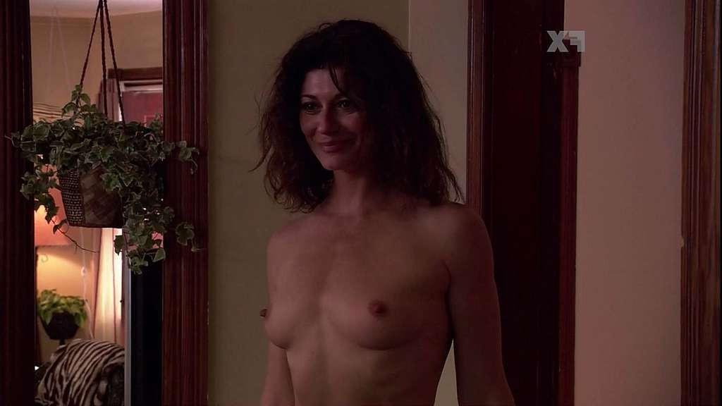 10P Caprice Benedetti exposing her nice big boobs and pussy in nude movie scene